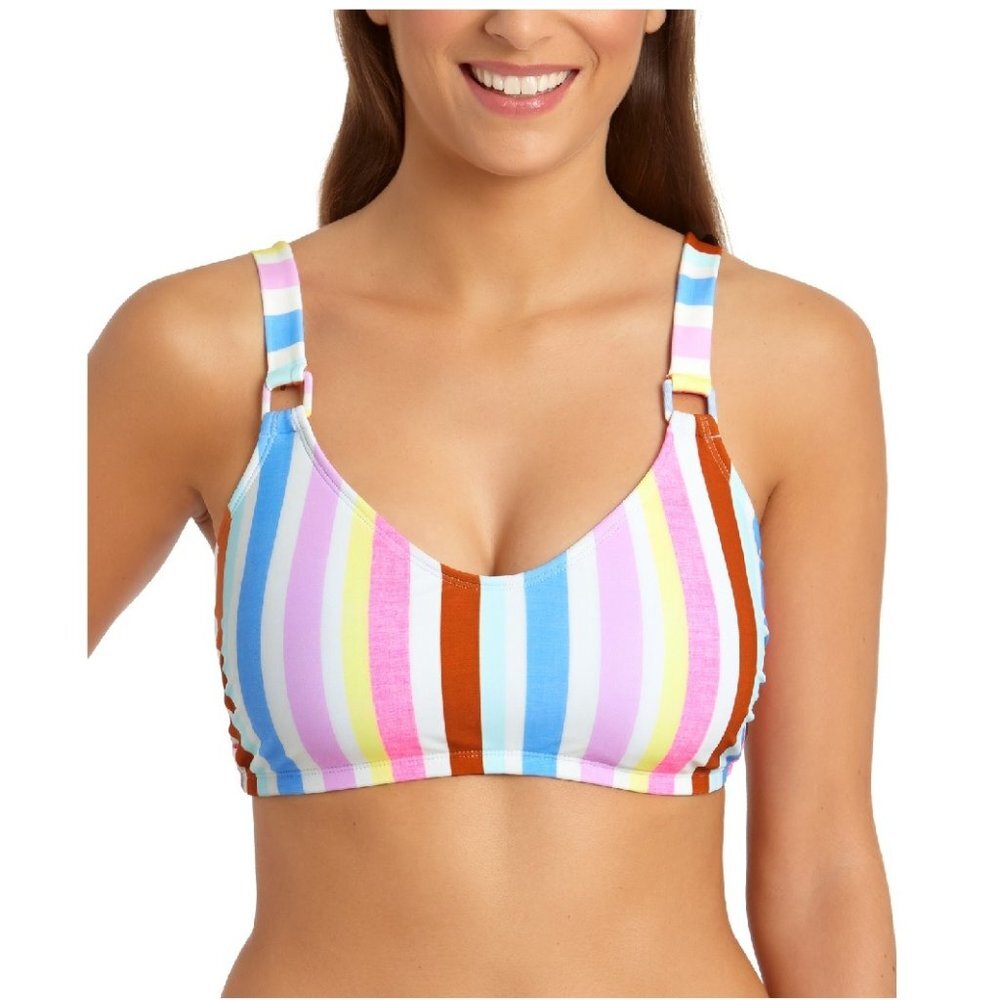 California Waves Juniors' Bralette Bikini Top